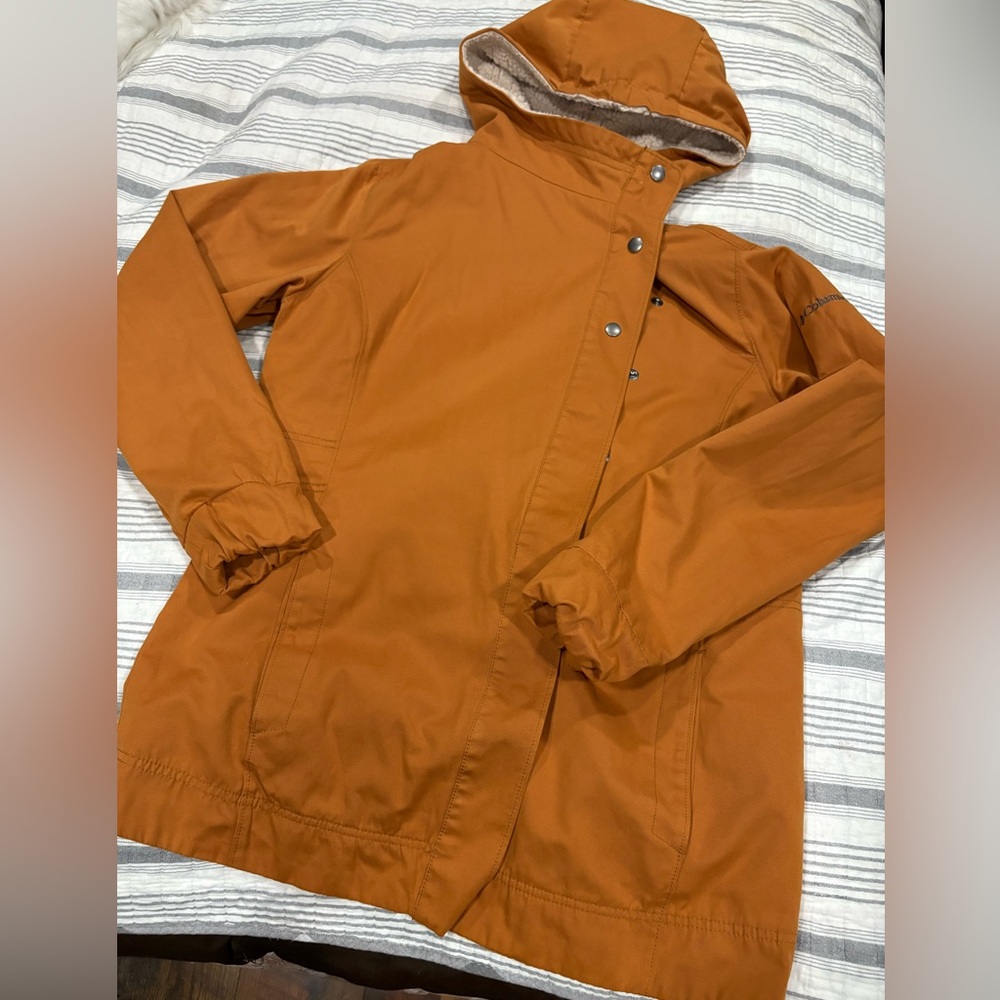 GUC burnt orange Columbia jacket